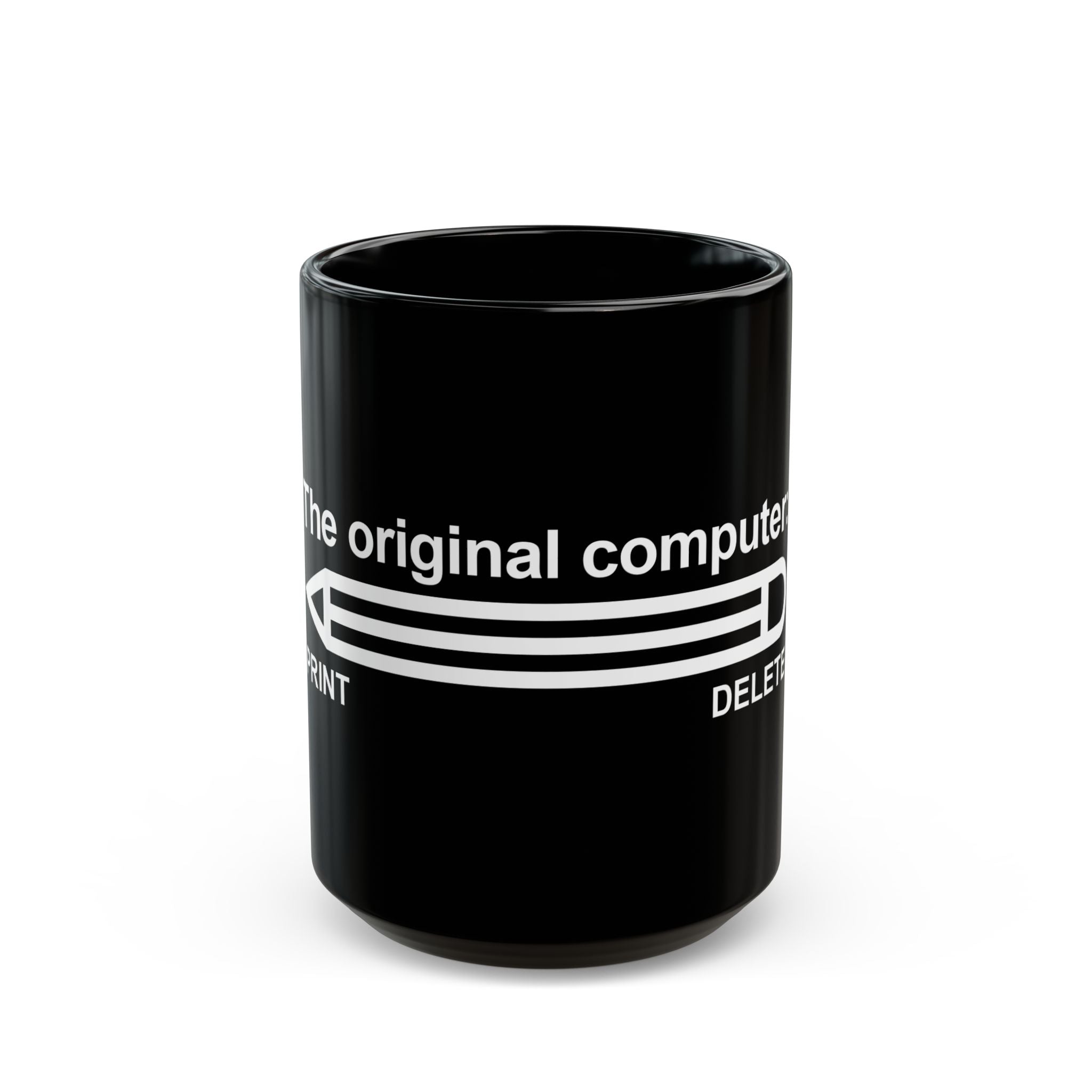 The Original Computer - Black Glossy Mug