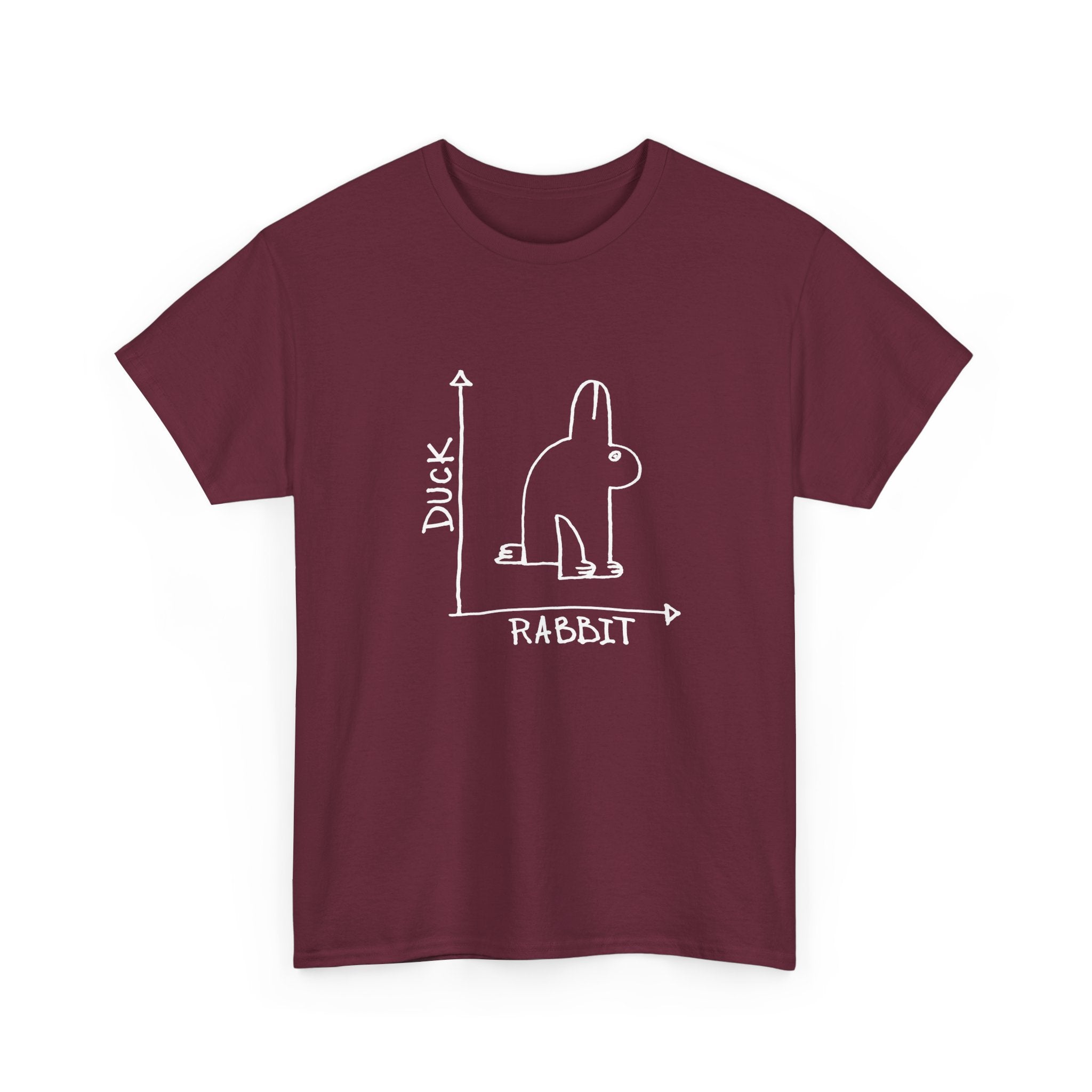 Rabbit-Duck Paradox -  Unisex Crewneck T-Shirt