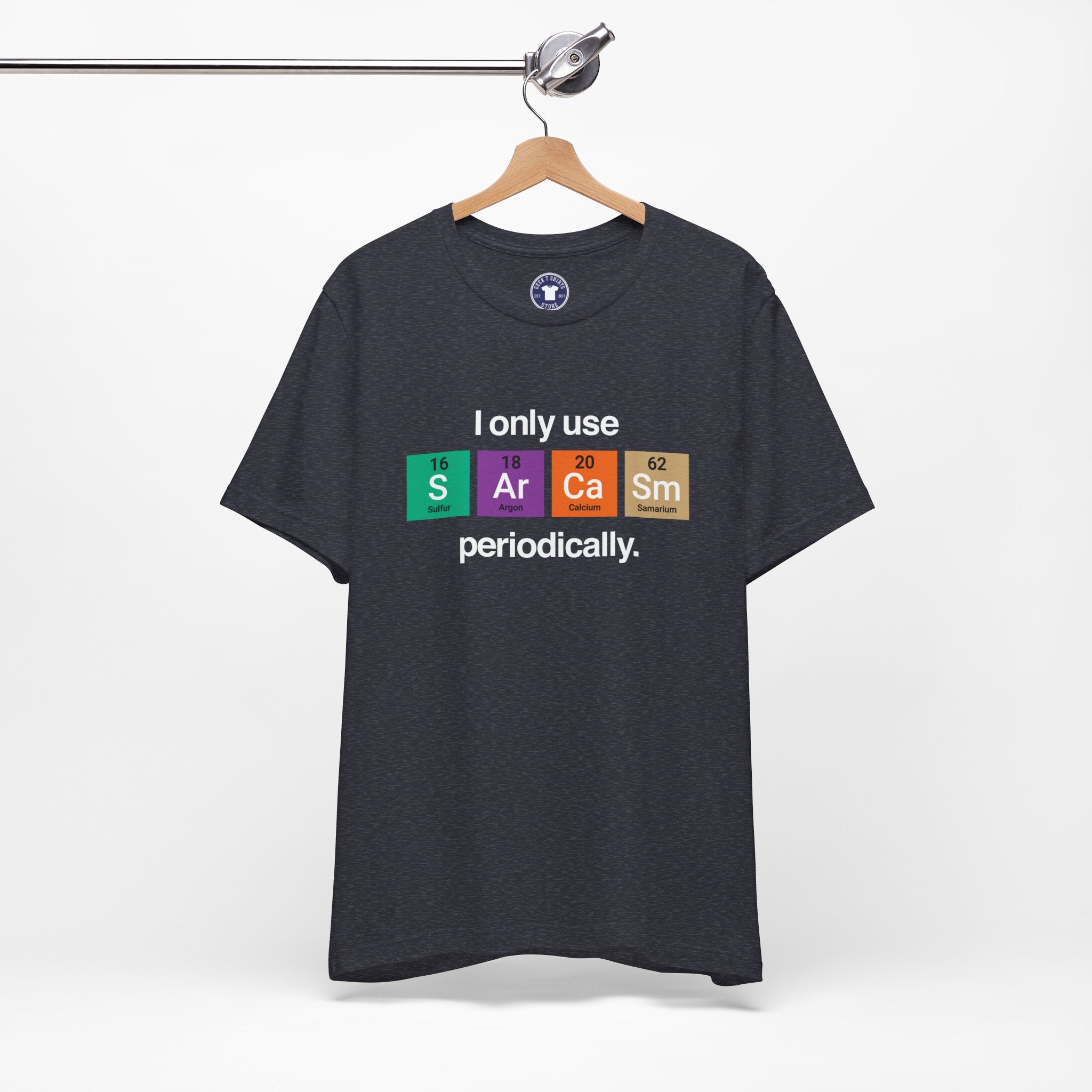 I Only Use Sarcasm Periodically - Premium Unisex Crewneck T-Shirt