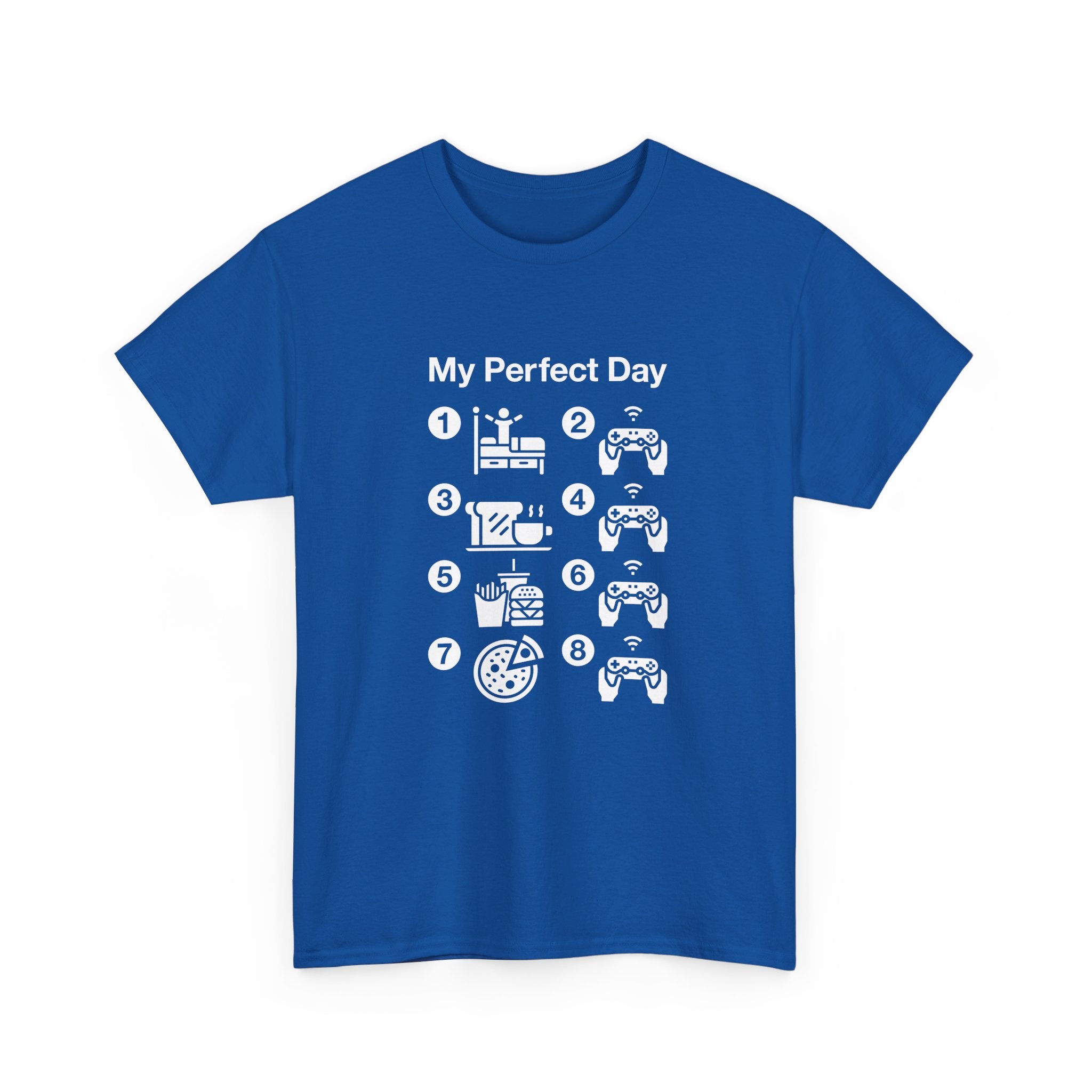 My Perfect Day Gaming -  Unisex Crewneck T-Shirt