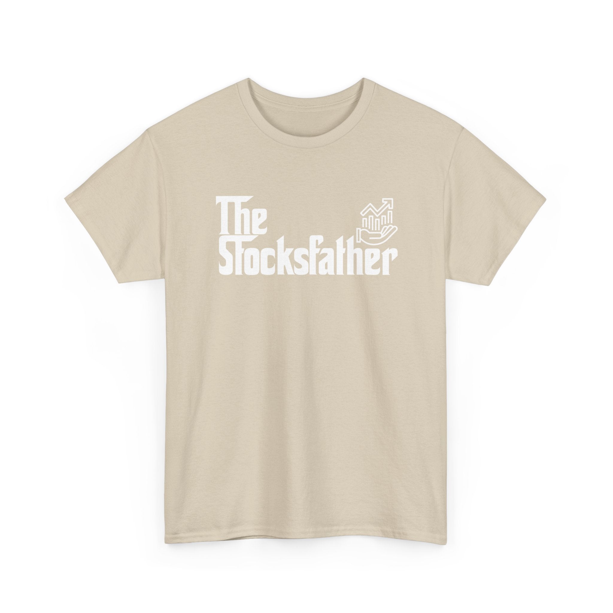 Funny Trader Shirt The Stocksfather Stock Market Dad Gift - Unisex Regular Crewneck T-Shirt