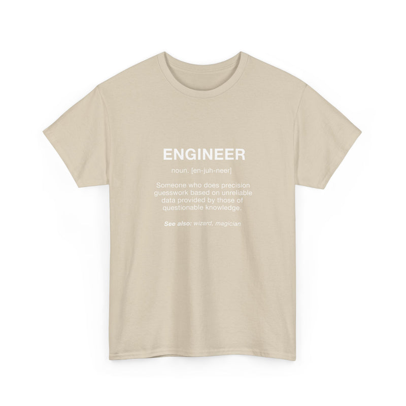 Engineer Noun - Engineering Shirt - Regular Unisex Crewneck T-Shirt