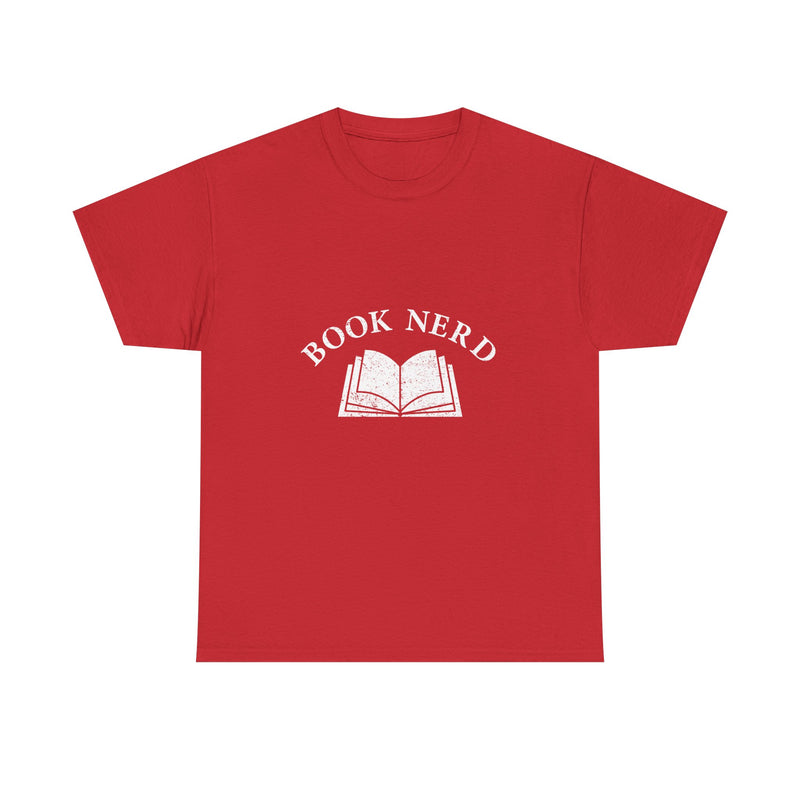 Book Nerd T-Shirt, Geek T-Shirt, Nerd Shirt, Literary Gift Tee, Reading Lover Apparel, Bookworm Present, Unique Reader Shirt, Casual Wear