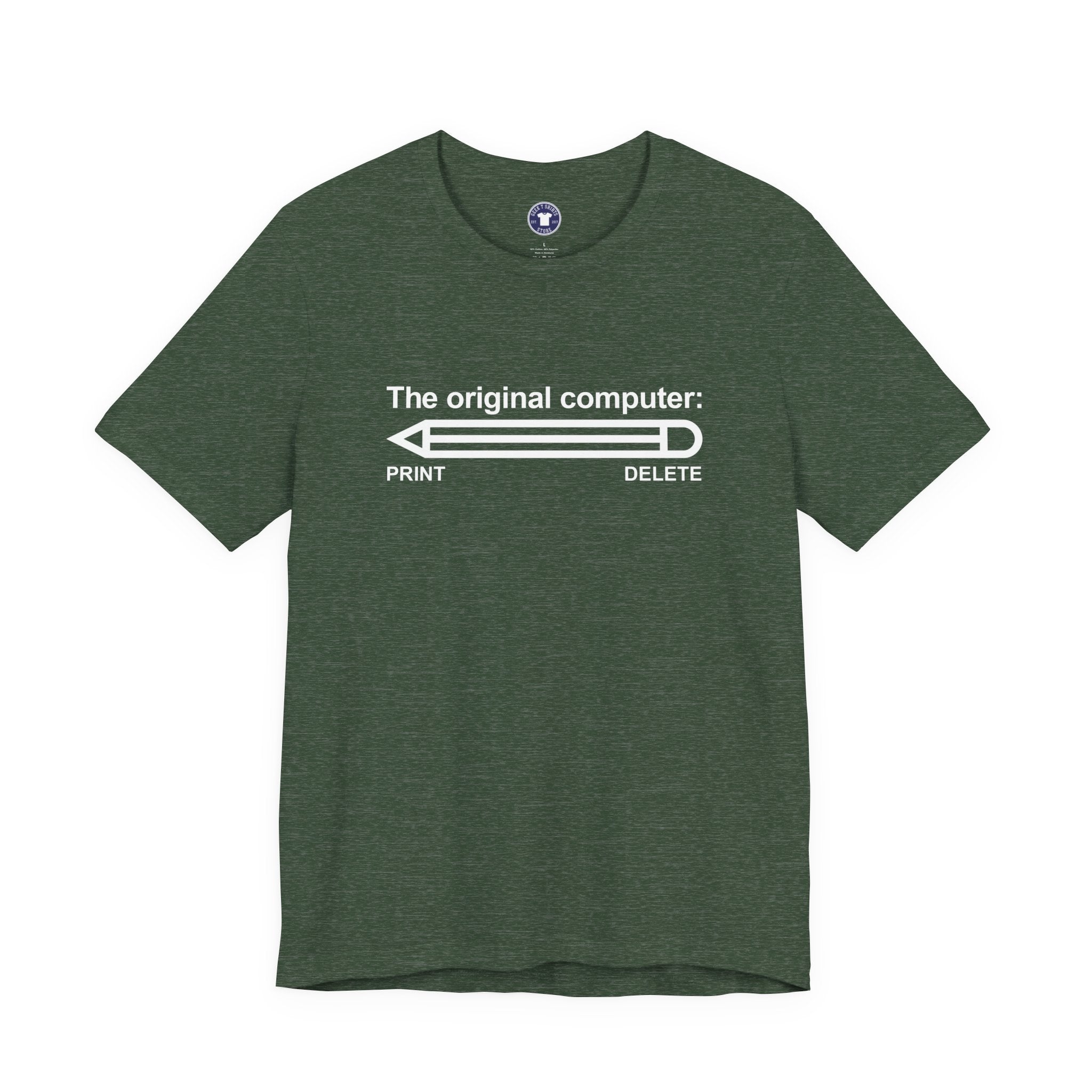 The Original Computer - Nerd Shirt - It Shirt - Premium Unisex Crewneck T-Shirt