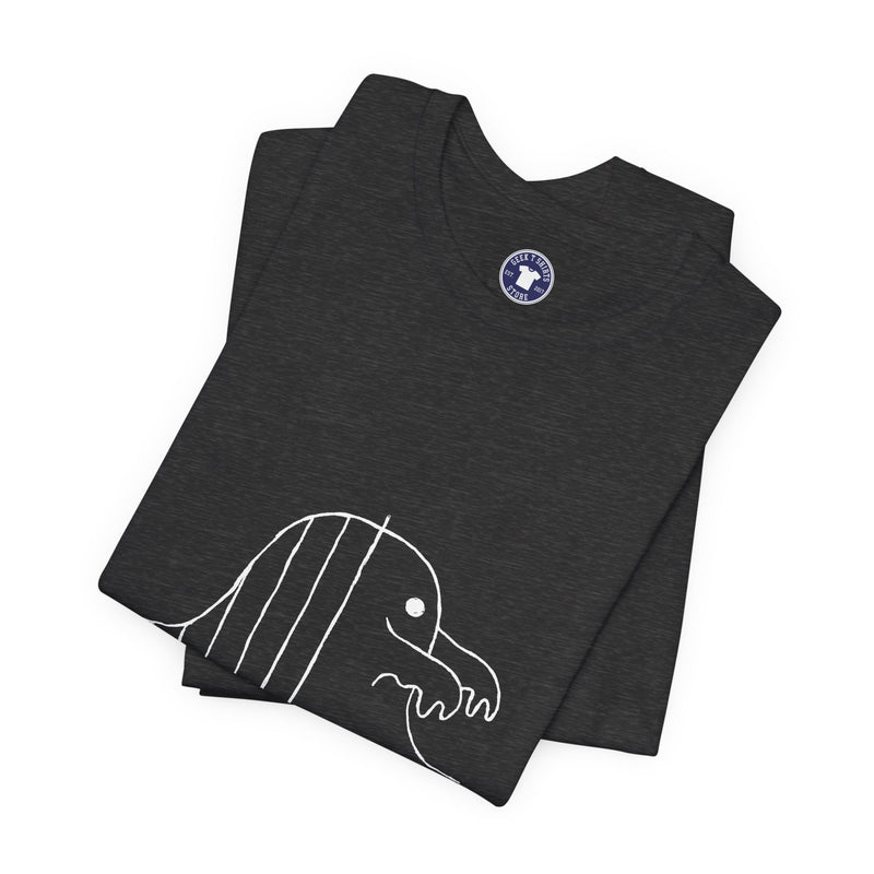 Math Statistics Paranormal Distribution Ghost - Premium Unisex Crewneck T-Shirt