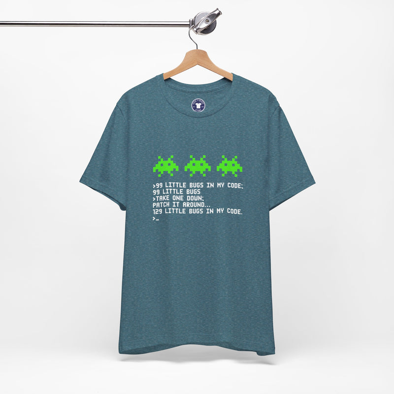 99 Little Bugs In My Code - Nerd Shirt - IT Shirt - Premium Unisex Crewneck T-Shirt