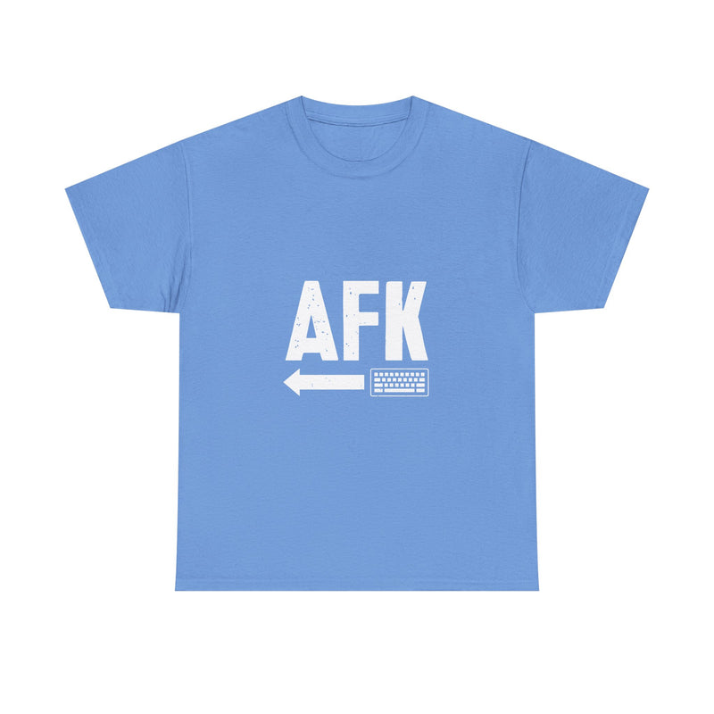 AFK Keyboard T-Shirt, Gamer Tee, Keyboard Lover Gift, Geek T-Shirt, Nerd Shirt, Video Game Apparel, Computer Humor Top, Casual Wear