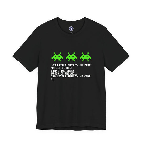 99 Little Bugs In My Code - Nerd Shirt - IT Shirt - Premium Unisex Crewneck T-Shirt