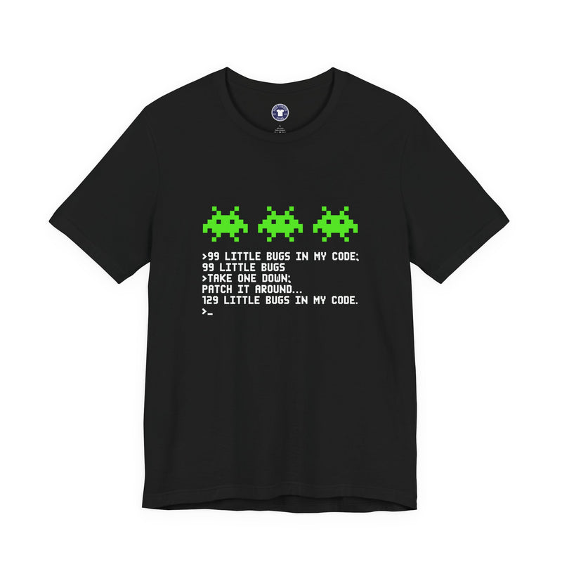 99 Little Bugs In My Code - Nerd Shirt - IT Shirt - Premium Unisex Crewneck T-Shirt