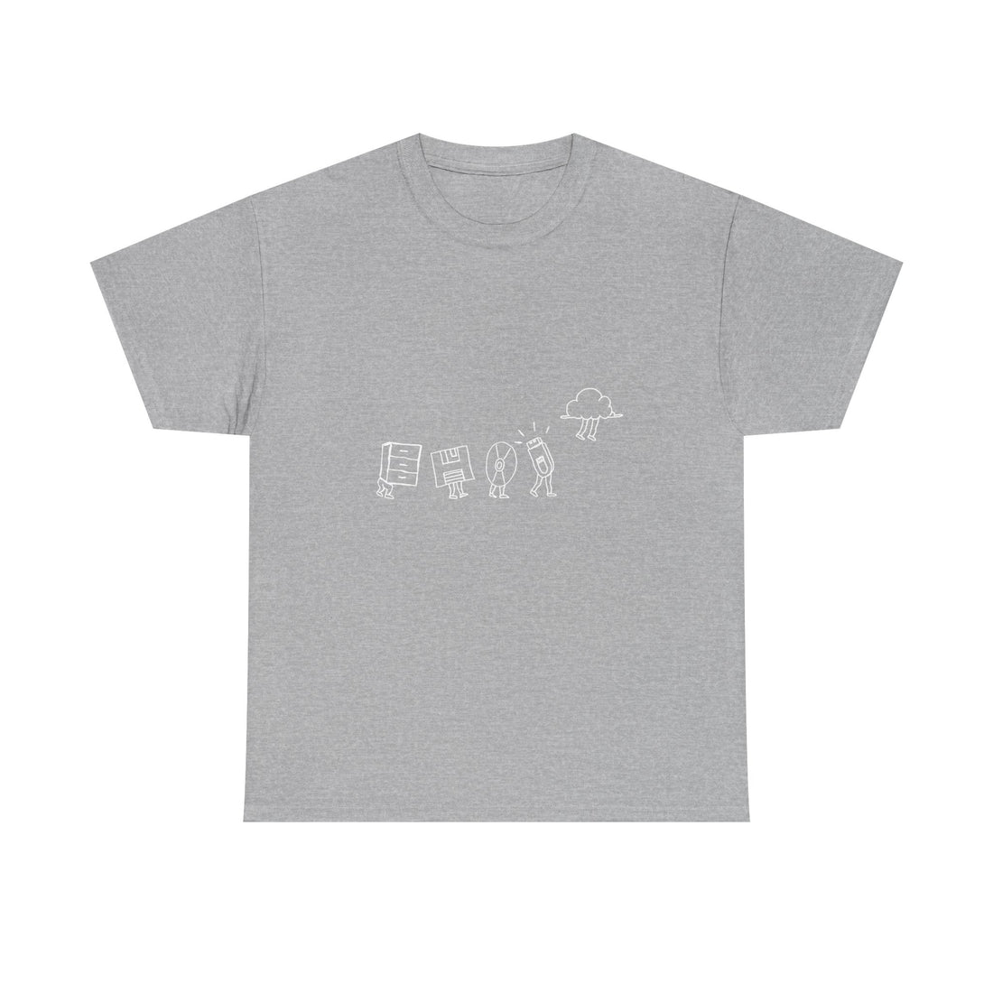Retro Tech Evolution T-Shirt, Geek T-Shirt, Nerd Shirt, Vintage Computer Art Tee, Tech History Gift, Fun Science Shirt, Digital Age Top