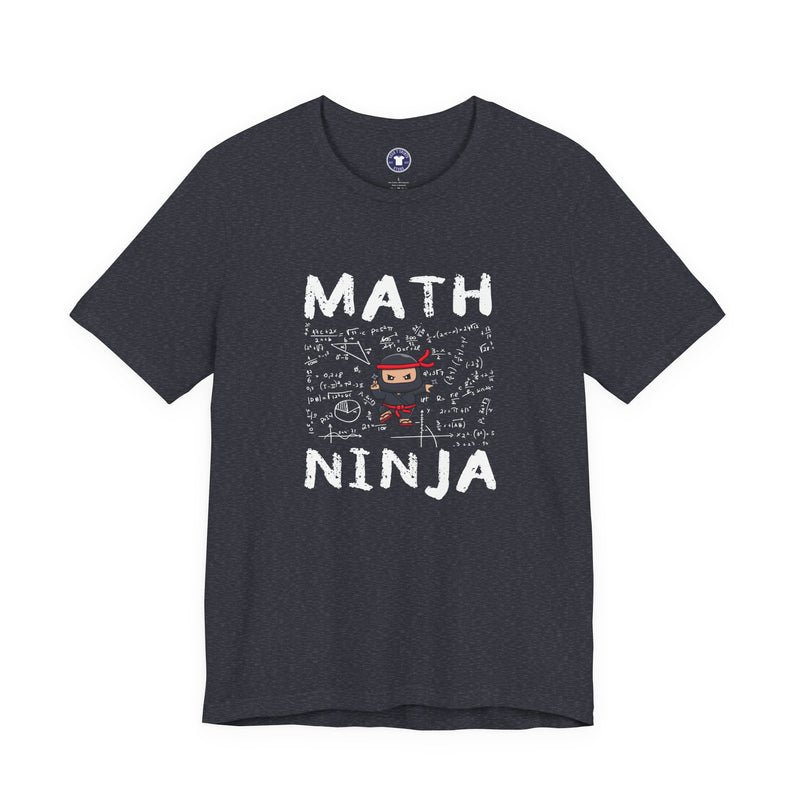 Math Ninja - Math Teacher - Premium Unisex Crewneck T-Shirt