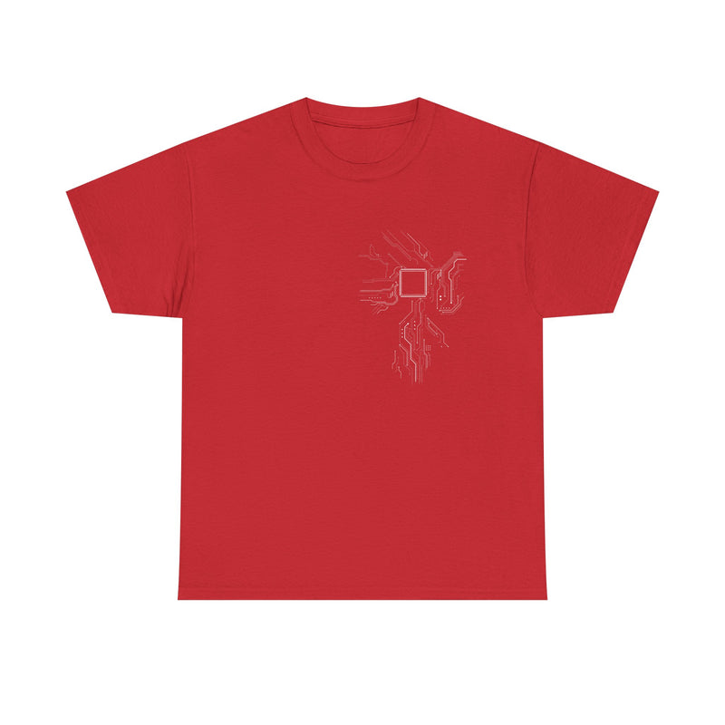 Circuit Board T-Shirt, Tech Geek T-Shirt, Nerd Shirt, Electronic Art Tee, Digital Circuitry Gift, Computer Hardware Shirt