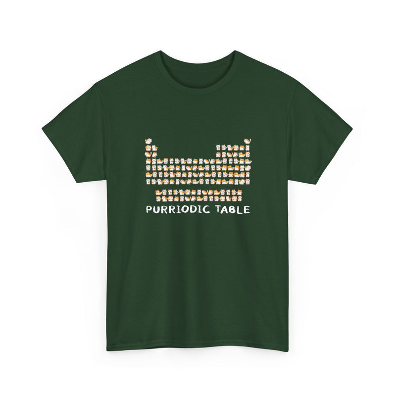 Purriodic Table - Regular Unisex Crewneck T-Shirt