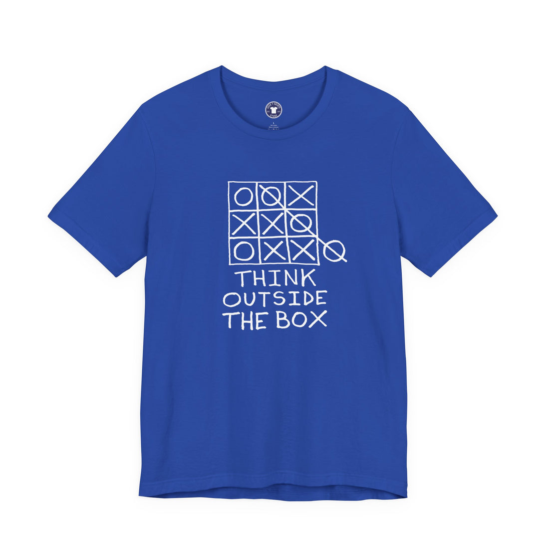 Think Outside The Box - Premium Unisex Crewneck T-Shirt