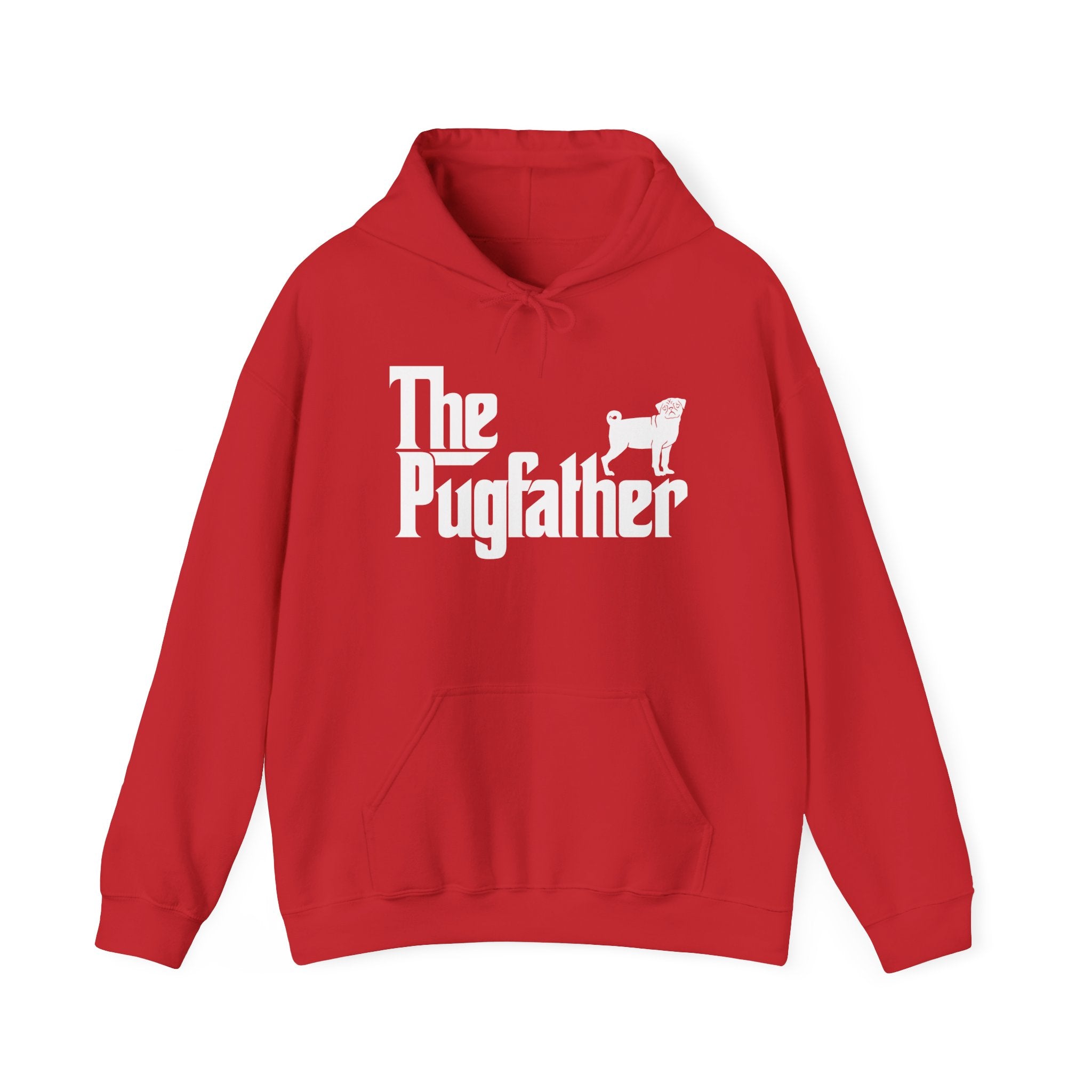 The Pugfather Hoodie - Funny Dog Lover Gift Funny Pug - Unisex Hooded Sweatshirt