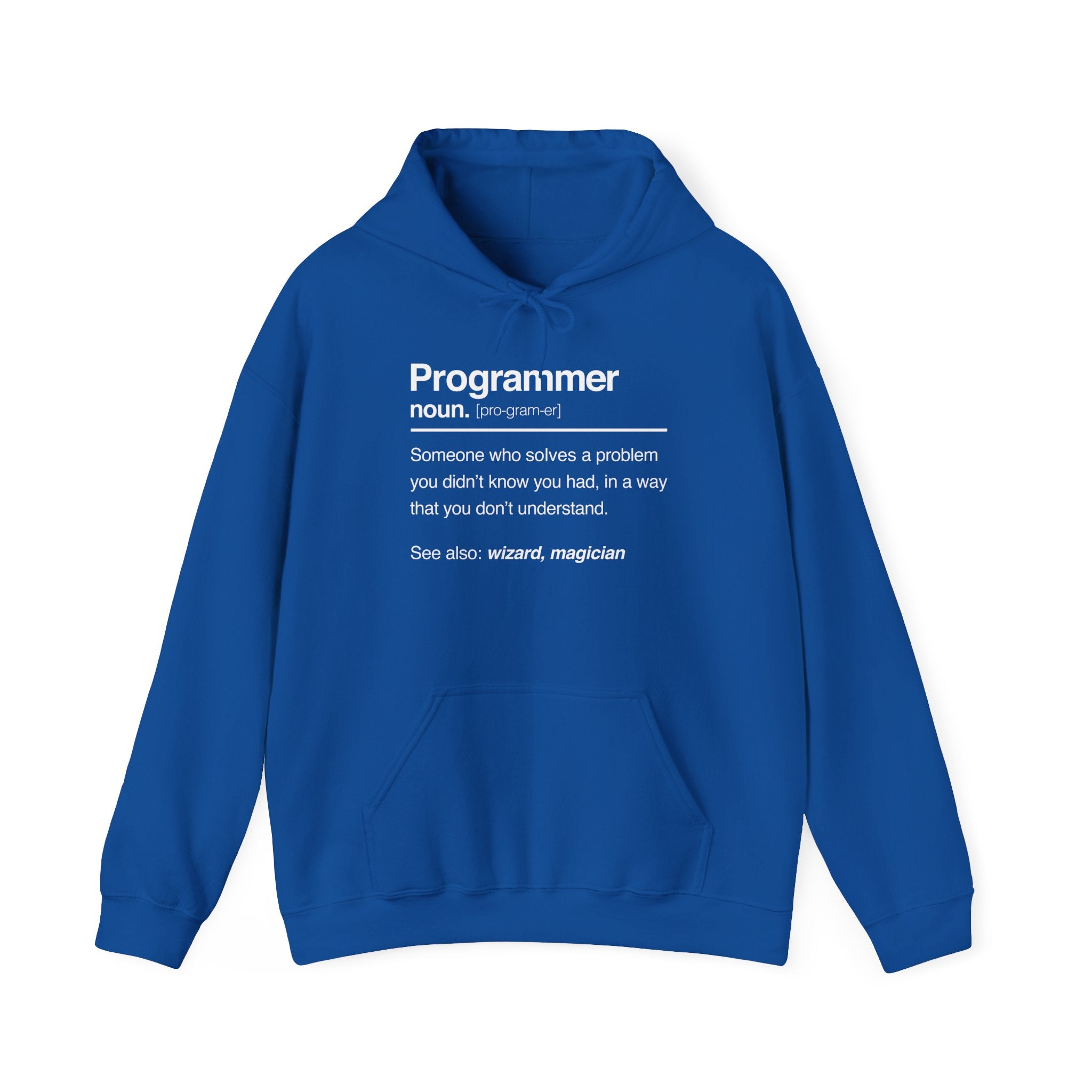 The Programmer Definition - Unisex Hooded Sweatshirt