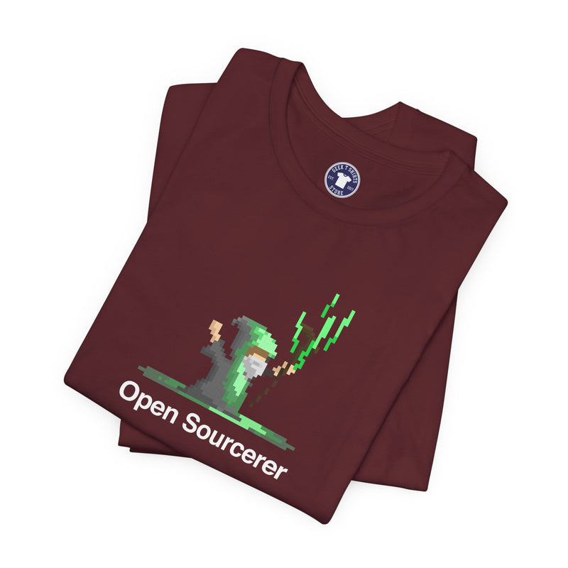 Open Sourcerer - Web Developer - Premium Unisex Crewneck T-Shirt