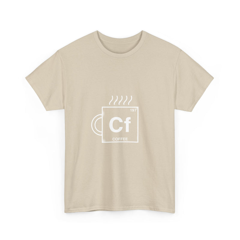 Coffee Chemistry T-Shirt, Geek T-Shirt, Nerd Shirt, Science Mug Tee, Caffeine Lover Gift, Chemical Element Design, Chemistry Humor Shirt