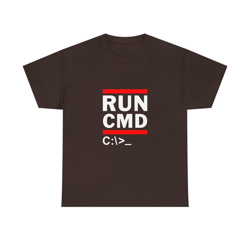 Run CMD T-Shirt, Geek T-Shirt, Nerd Shirt, Tech Humor Tee, Programmer Gift, Coding Tee, IT Humor Shirt, Funny Computer Shirt