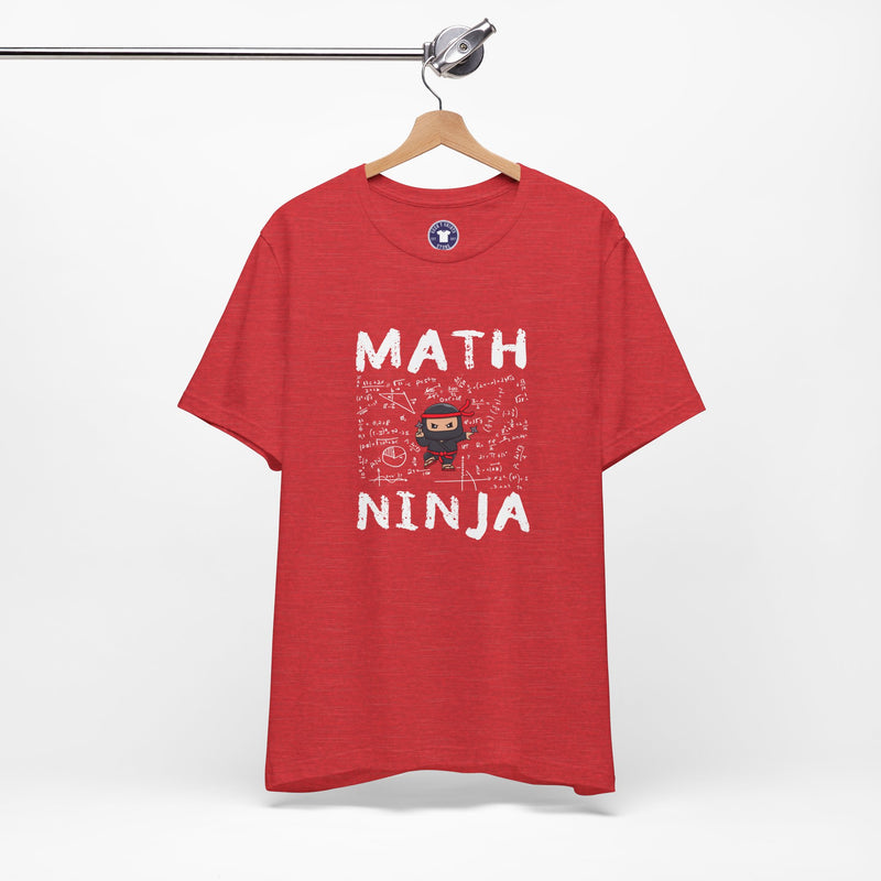 Math Ninja - Math Teacher - Premium Unisex Crewneck T-Shirt