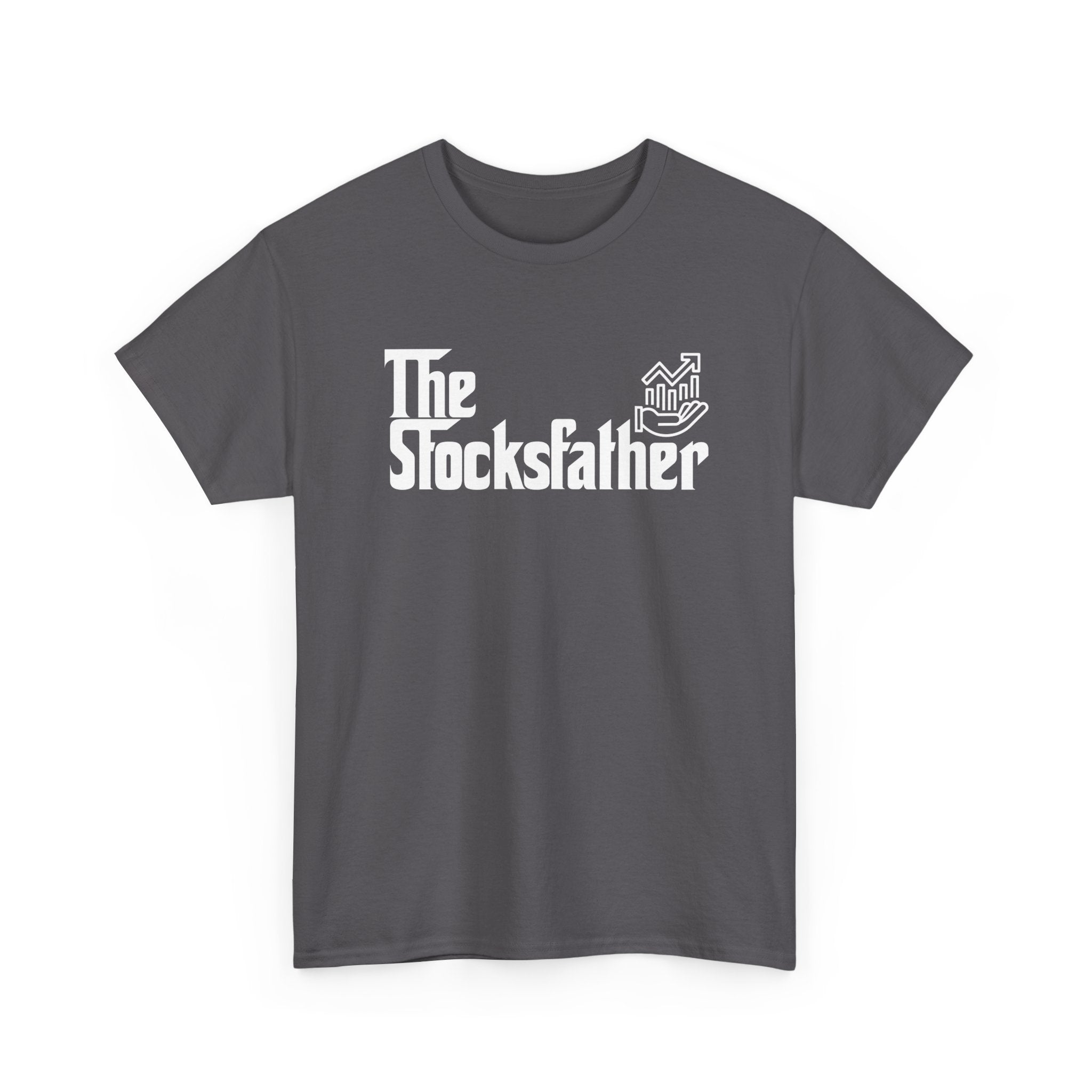 Funny Trader Shirt The Stocksfather Stock Market Dad Gift - Unisex Regular Crewneck T-Shirt