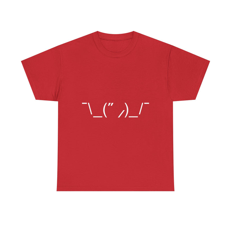 T-Shirt with Quirky ASCII Art Face, Geek T-Shirt, Nerd Shirt, Minimalist Emoticon Tee, Fun Text Art Gift, Casual Statement Shirt