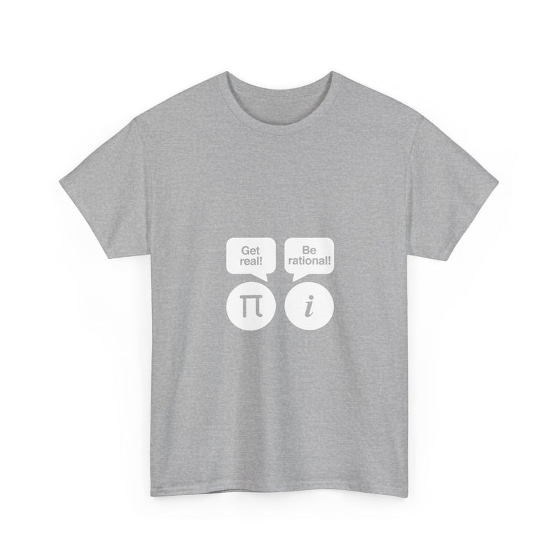 Math Geek T-Shirt, Nerd Shirt, Fun Math Joke Tee, Pi Get Real, Imaginary Number Humor, Geek Humor Gift, STEM Shirt, Math Lover Top