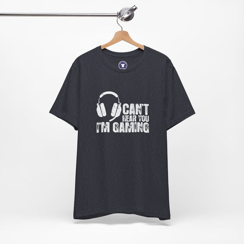 Can't Hear You I'm Gaming - Premium Unisex Crewneck T-Shirt
