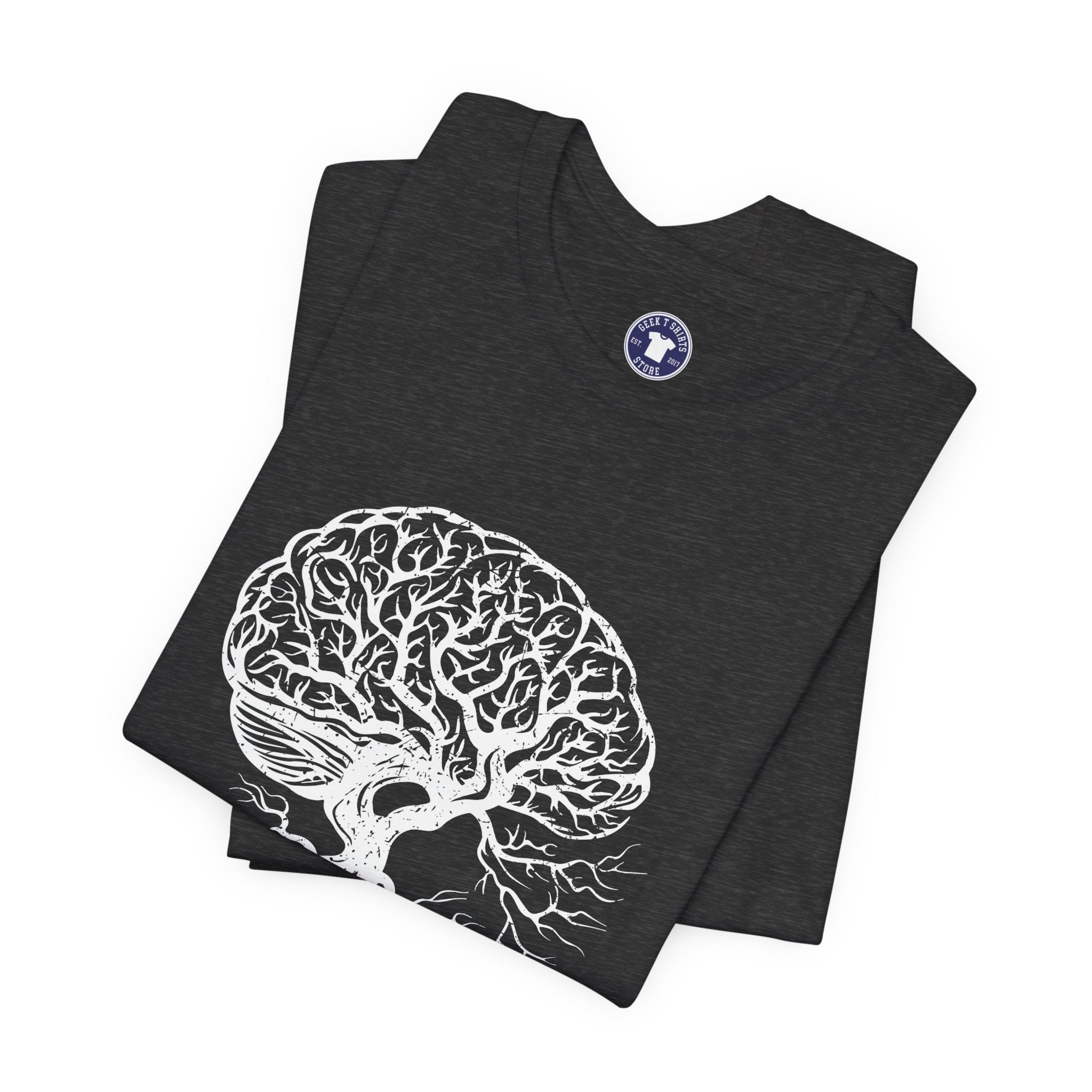 Brain Tree - Premium Unisex Crewneck T-Shirt