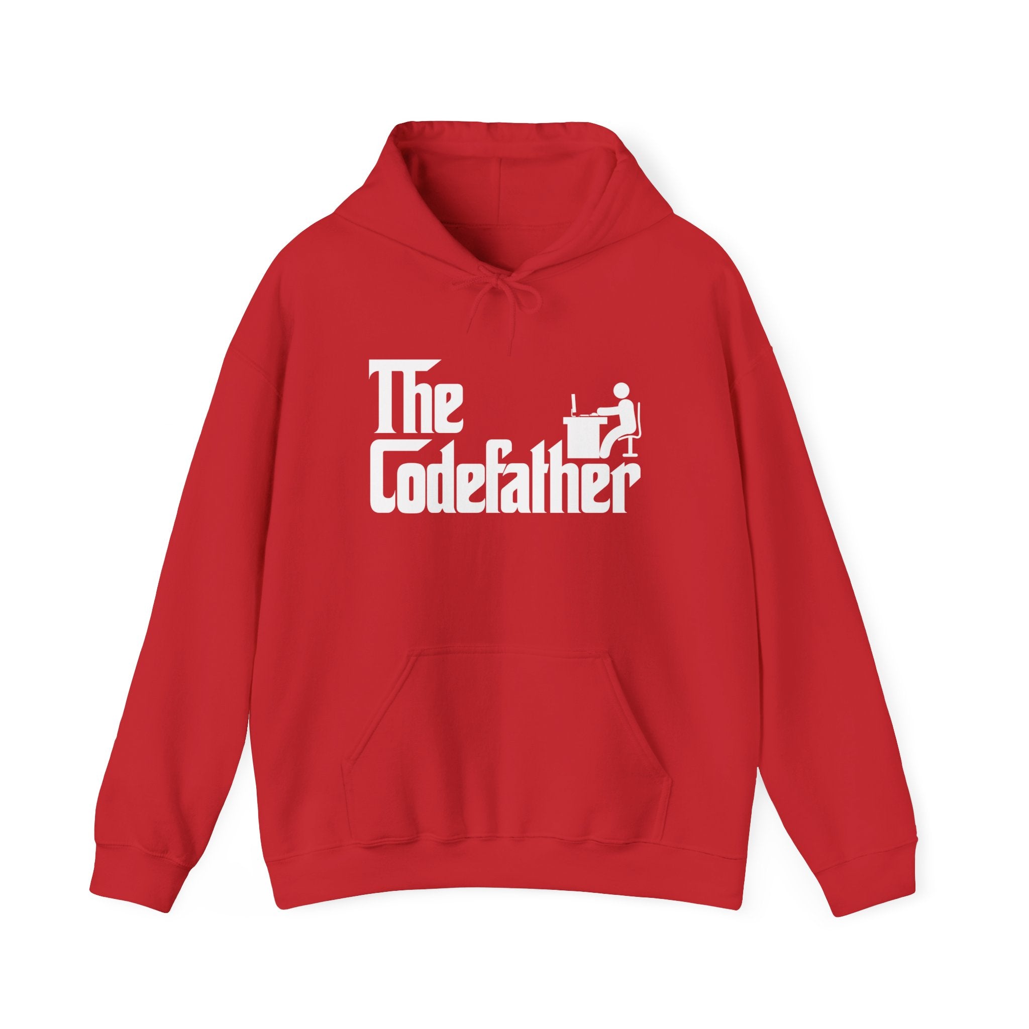 The Code Father - Programmer Coder Dad - Unisex Hooded Sweatshirt
