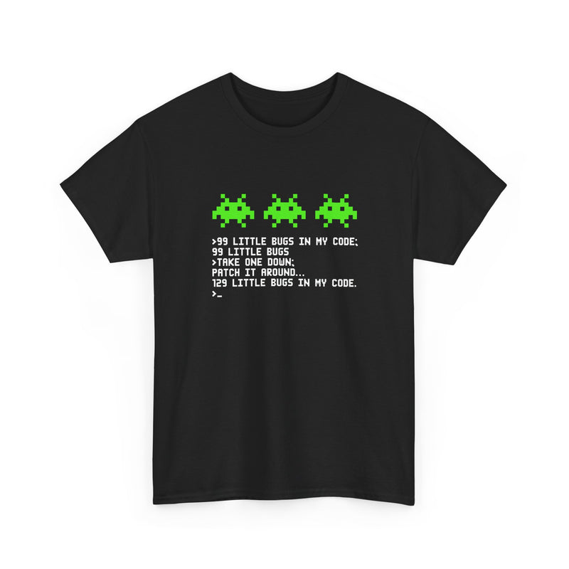 99 Little Bugs In My Code - Nerd Shirt - IT Shirt - Regular Unisex Crewneck T-Shirt