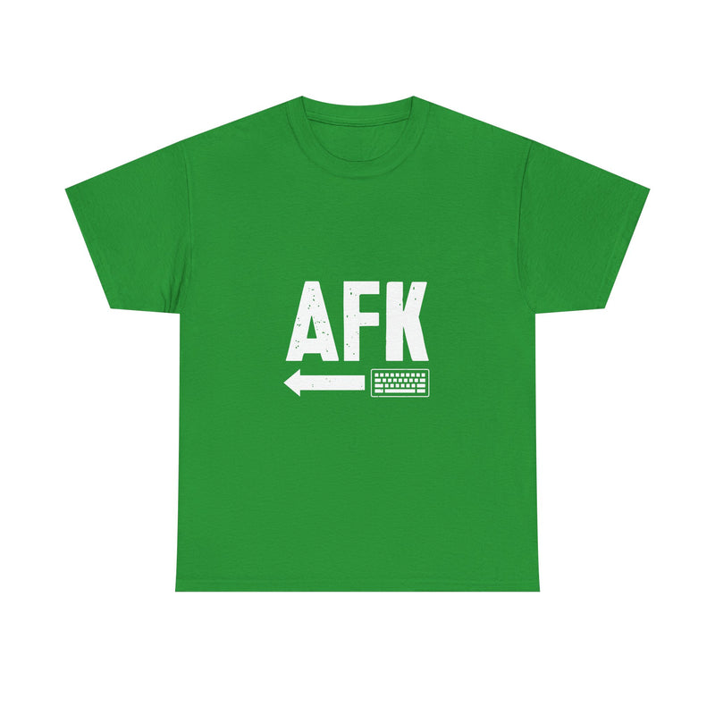 AFK Keyboard T-Shirt, Gamer Tee, Keyboard Lover Gift, Geek T-Shirt, Nerd Shirt, Video Game Apparel, Computer Humor Top, Casual Wear