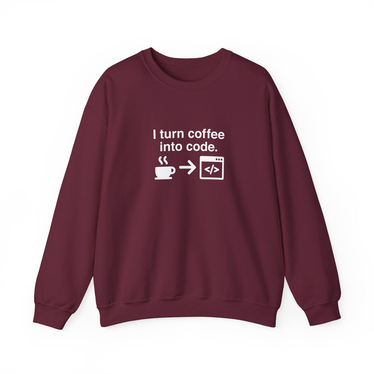 I Turn Coffee Into Code Sweatshirt