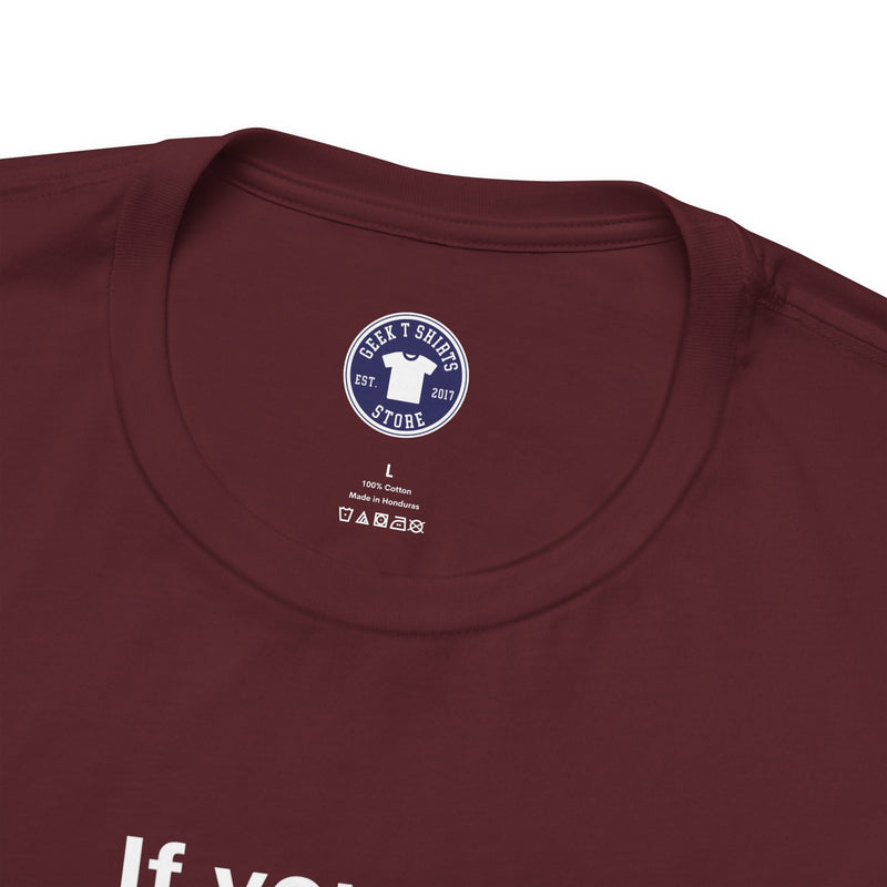 If You Can Read This You Are Too - Nerd Shirt - Premium Unisex Crewneck T-Shirt