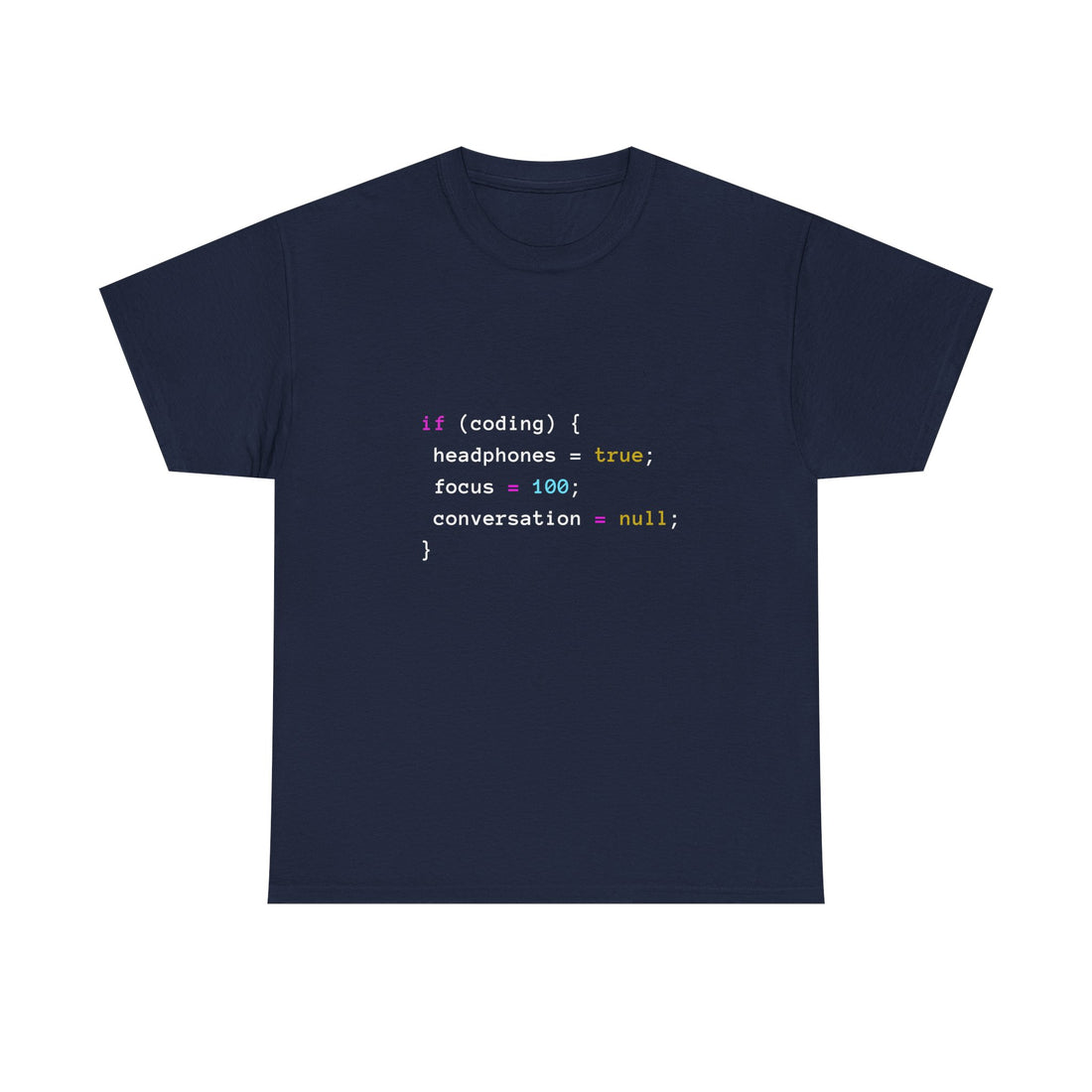 Coding Humor T-Shirt, Programmer Gift Tee, Geek T-Shirt, Nerd Shirt, Tech Lover Apparel, Developer Humor Shirt, Coder Present, Focus Tee