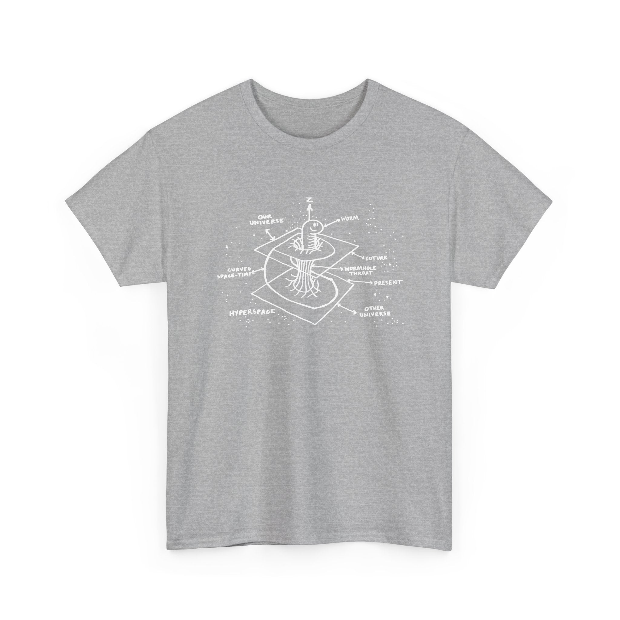 Time Warp Physics Wormhole -  Unisex Crewneck T-Shirt