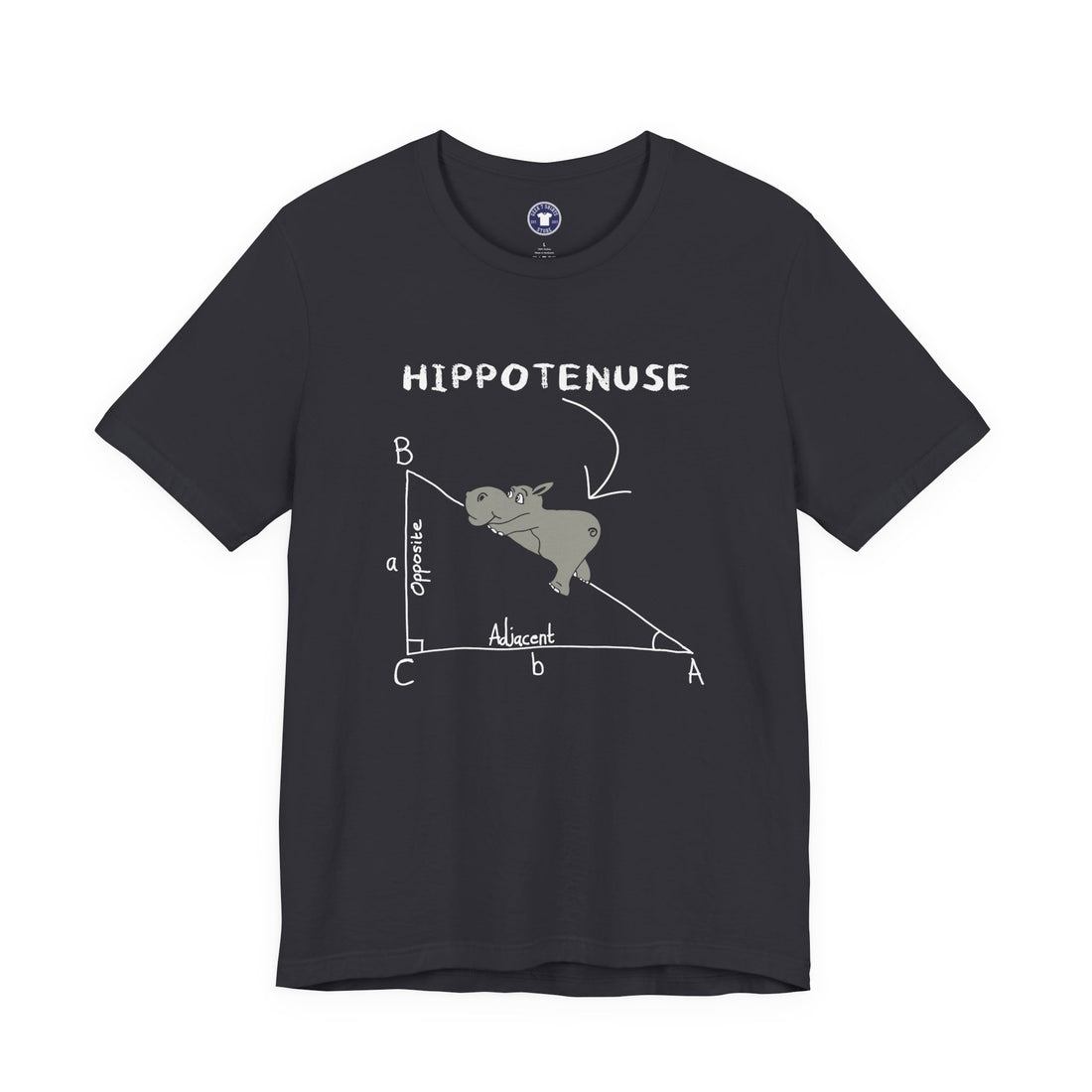 Geometry Hippotenuse Hypotenuse - Premium Unisex Crewneck T-Shirt