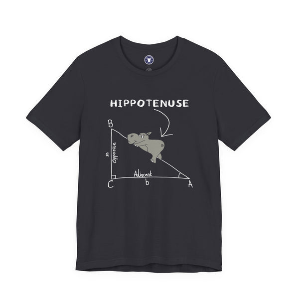 Geometry Hippotenuse Hypotenuse - Premium Unisex Crewneck T-Shirt