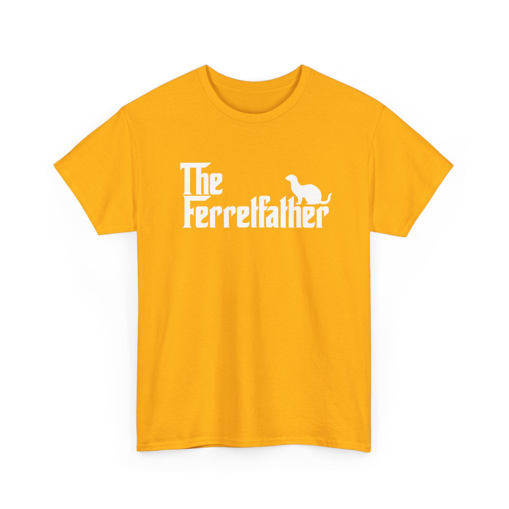 Funny Ferret Shirt The Ferretfather Ferret Dad Gift - Unisex Regular Crewneck T-Shirt