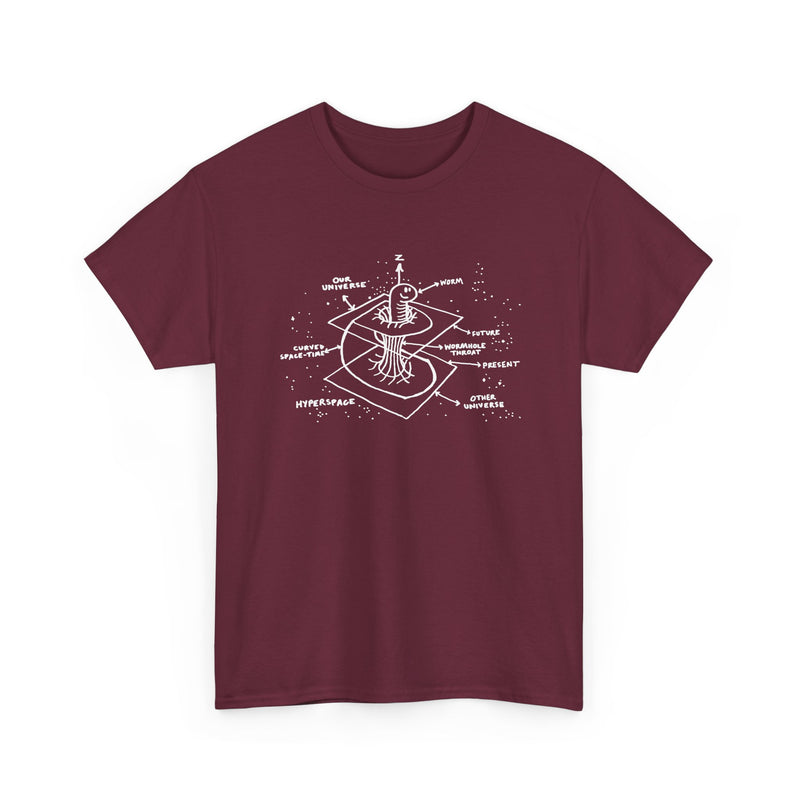 Time Warp Physics Wormhole - Regular Unisex Crewneck T-Shirt