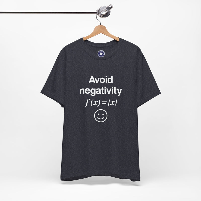 Avoid Negativity - Premium Unisex Crewneck T-Shirt