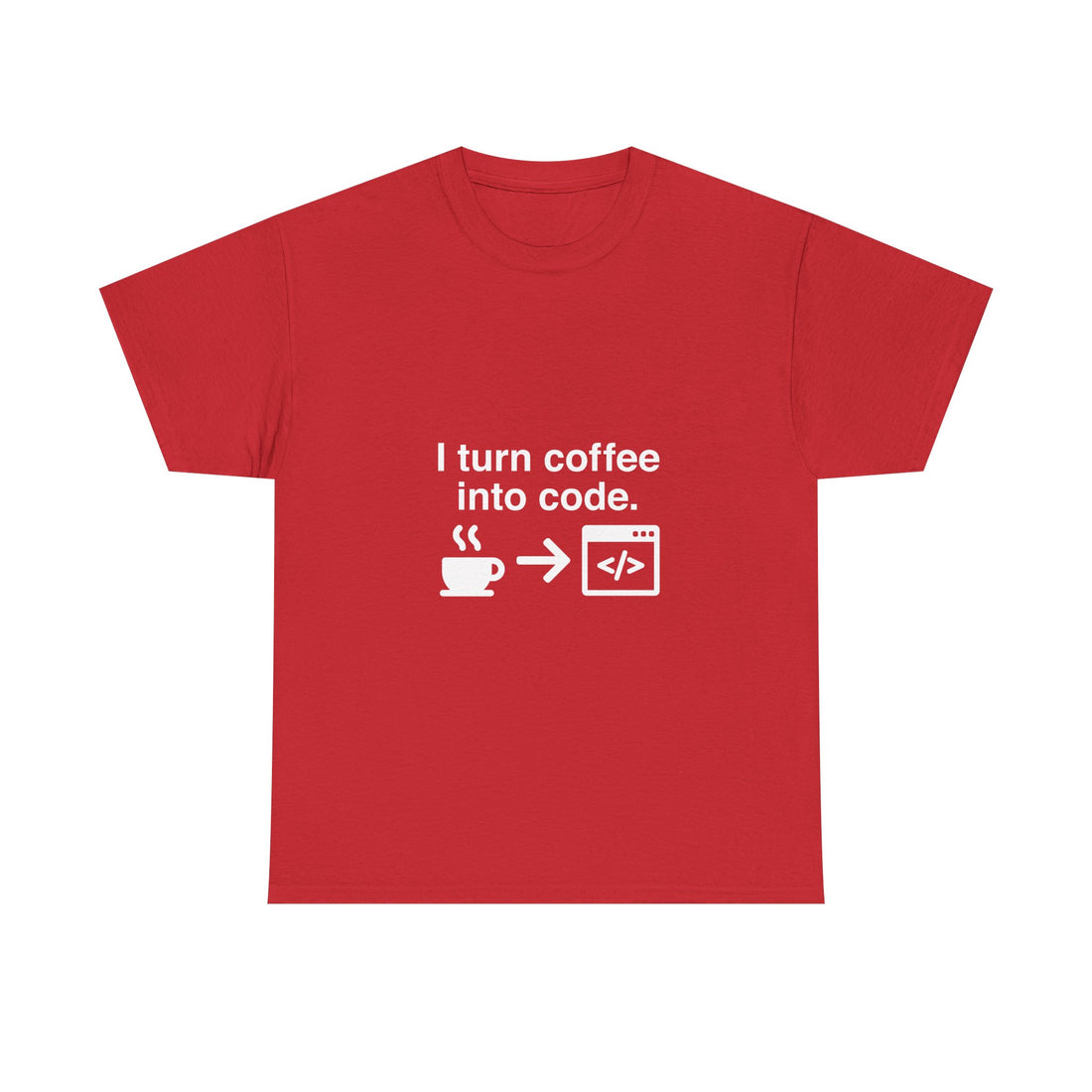 I Turn Coffee Into Code T-Shirt, Programmer Gift Tee, Coding Humor Shirt, Geek T-Shirt, Nerd Shirt, Developer Present, Coder Apparel