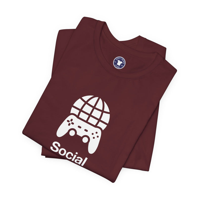 Social Distancing Expert - Premium Unisex Crewneck T-Shirt