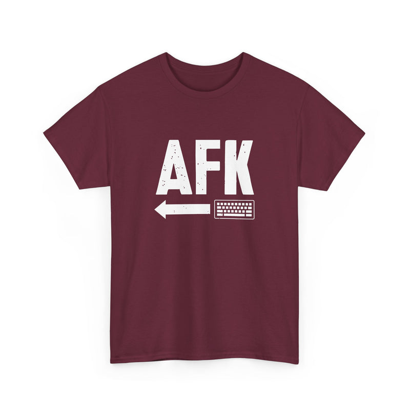 AFK Away From Keyboard - Nerd Shirt - Computer Shirt - Regular Unisex Crewneck T-Shirt