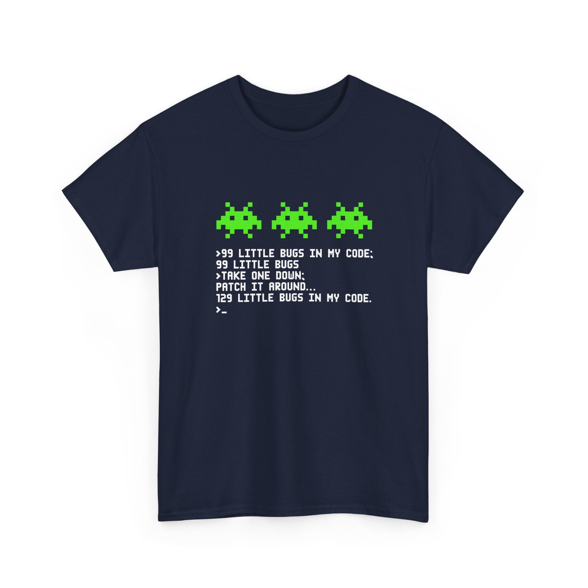 99 Little Bugs In My Code - Nerd Shirt - IT Shirt -  Unisex Crewneck T-Shirt
