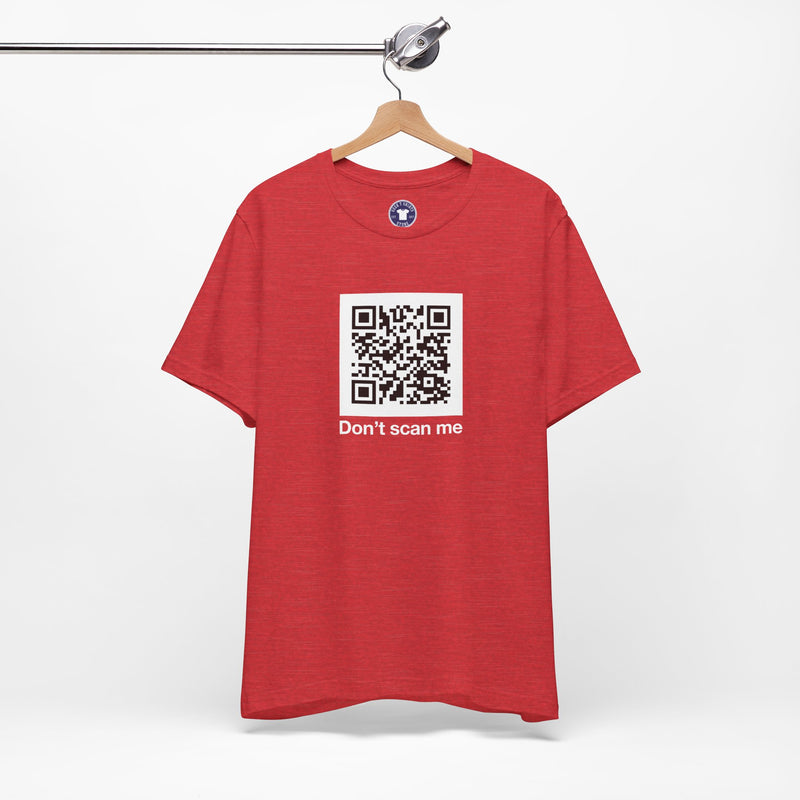 Qr Code Prank - Rick Astley - Dont Scan Me - Premium Unisex Crewneck T-Shirt