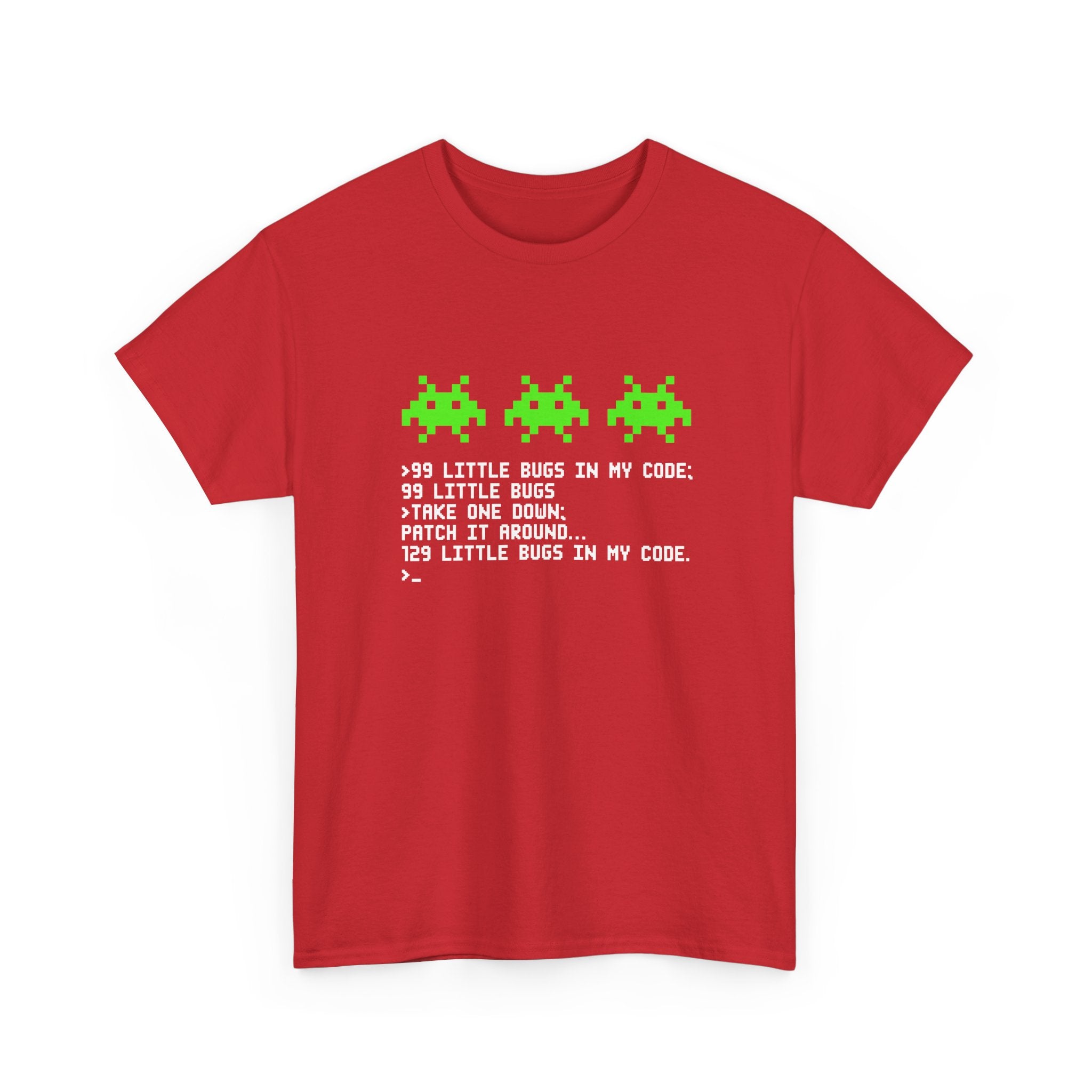 99 Little Bugs In My Code - Nerd Shirt - IT Shirt -  Unisex Crewneck T-Shirt
