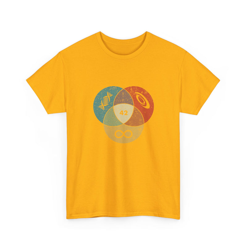 42 Answer To Life The Universe And Everything - Color Version - Regular Unisex Crewneck T-Shirt