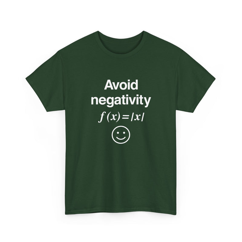 Avoid Negativity - Regular Unisex Crewneck T-Shirt