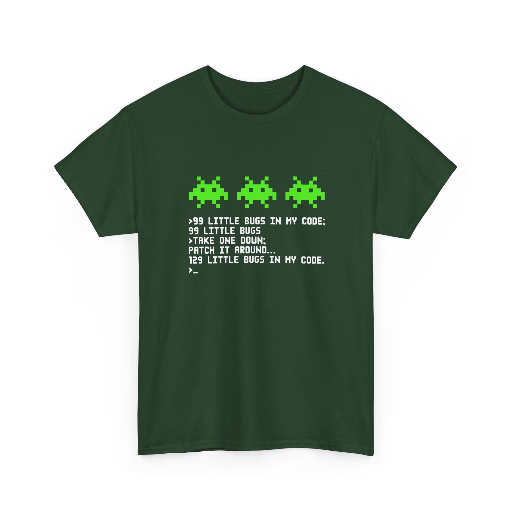99 Little Bugs In My Code - Nerd Shirt - IT Shirt -  Unisex Crewneck T-Shirt